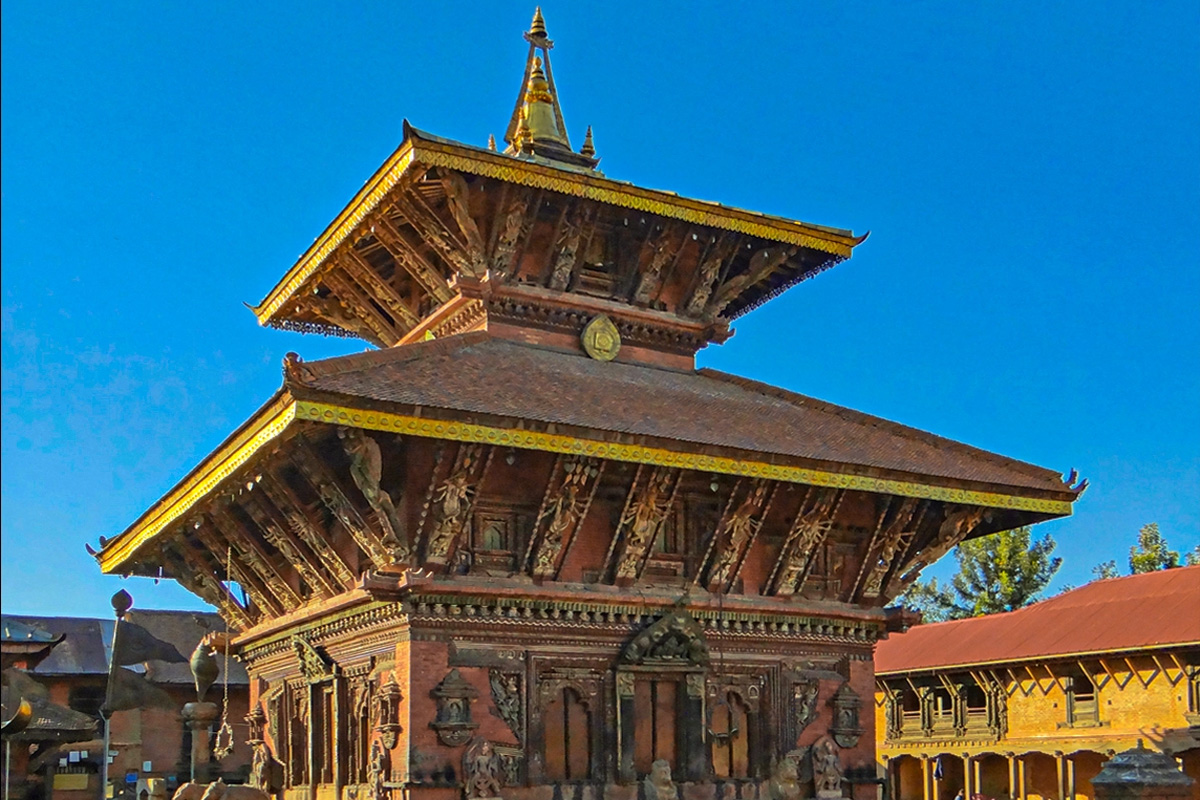 Changunarayan Temple, built in the 5th century